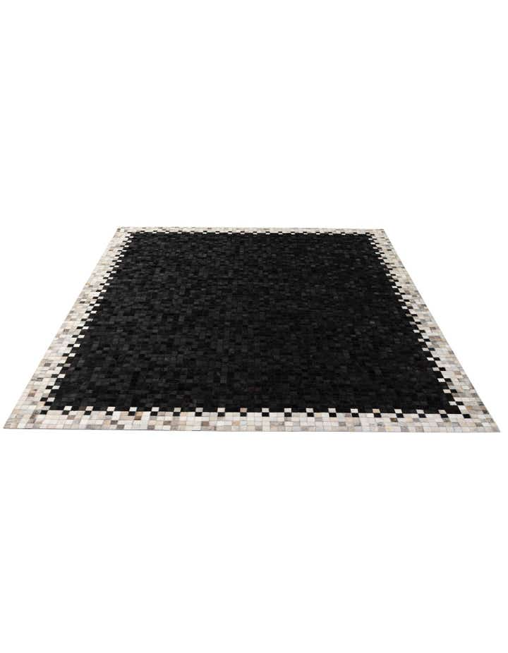 8' 1 x 9' 11 Cowhide - Patchwork Rug