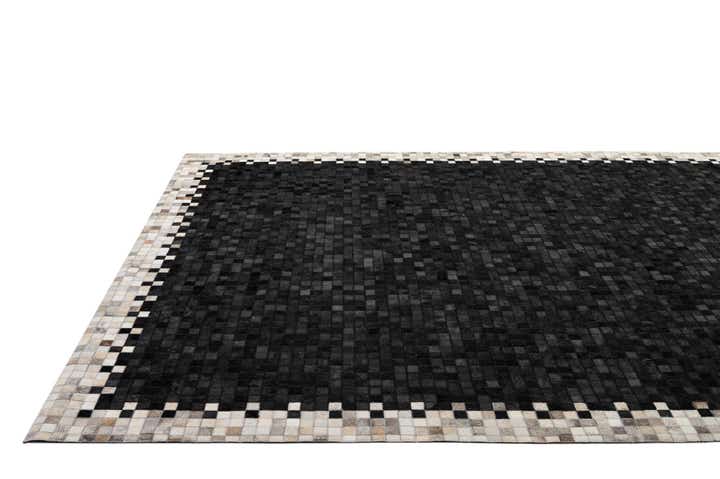 8' 1 x 9' 11 Cowhide - Patchwork Rug
