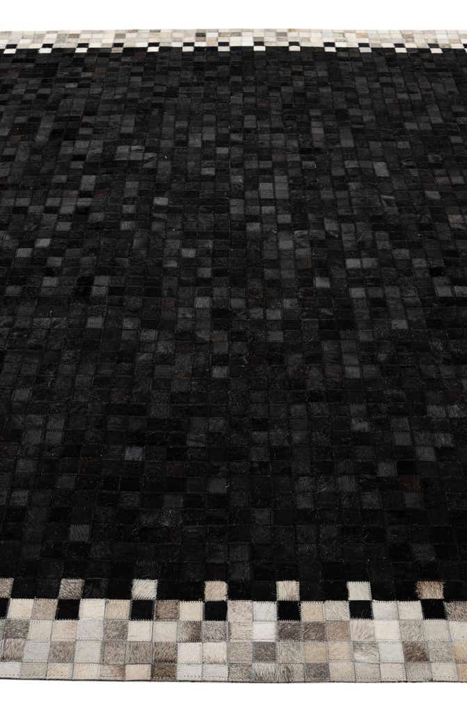 8' 1 x 9' 11 Cowhide - Patchwork Rug