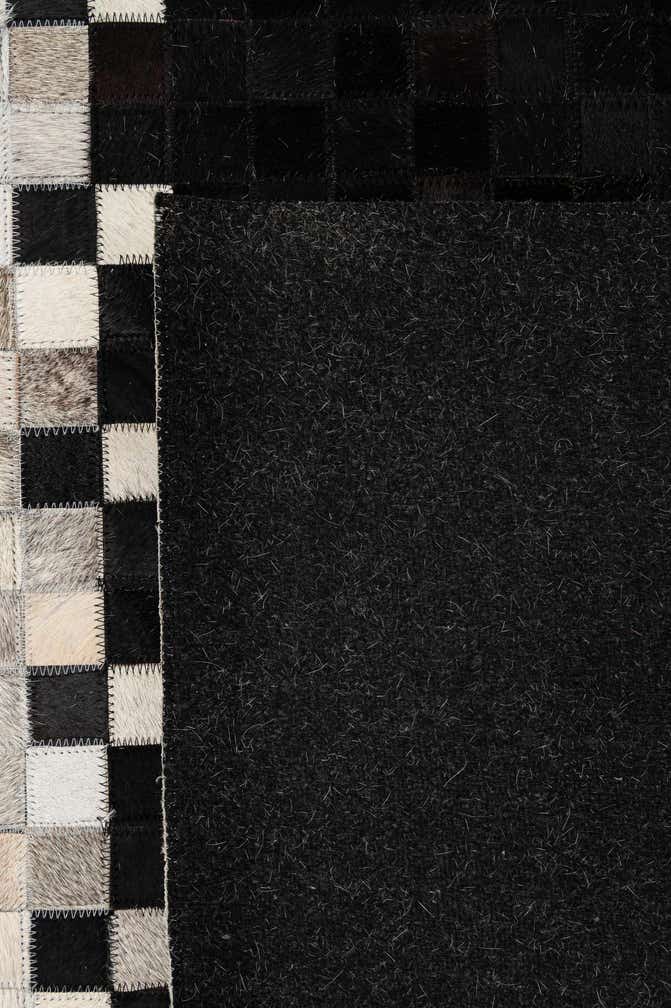 8' 1 x 9' 11 Cowhide - Patchwork Rug