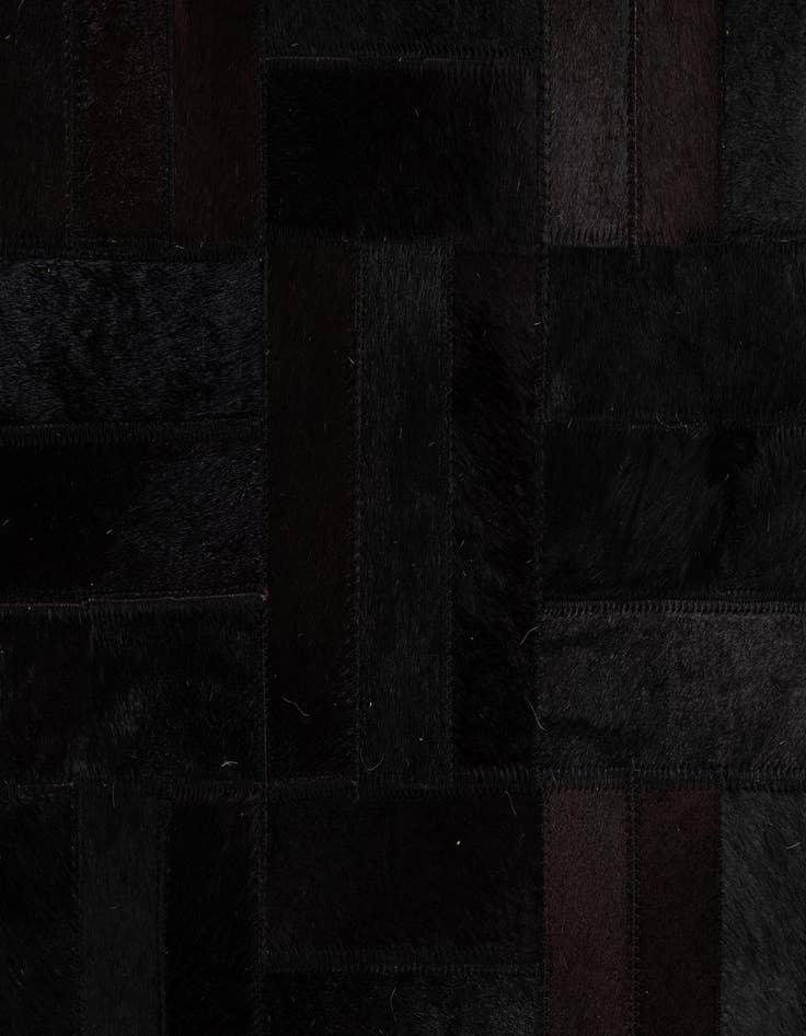 Detail image of 8' 1 x 10' Cowhide - Patchwork Rug