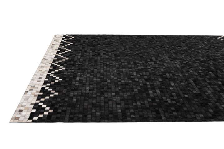 8' 1 x 9' 11 Cowhide - Patchwork Rug