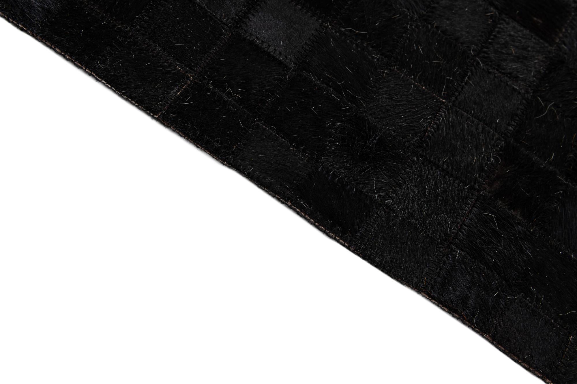 8' 1 x 9' 11 Cowhide - Patchwork Rug