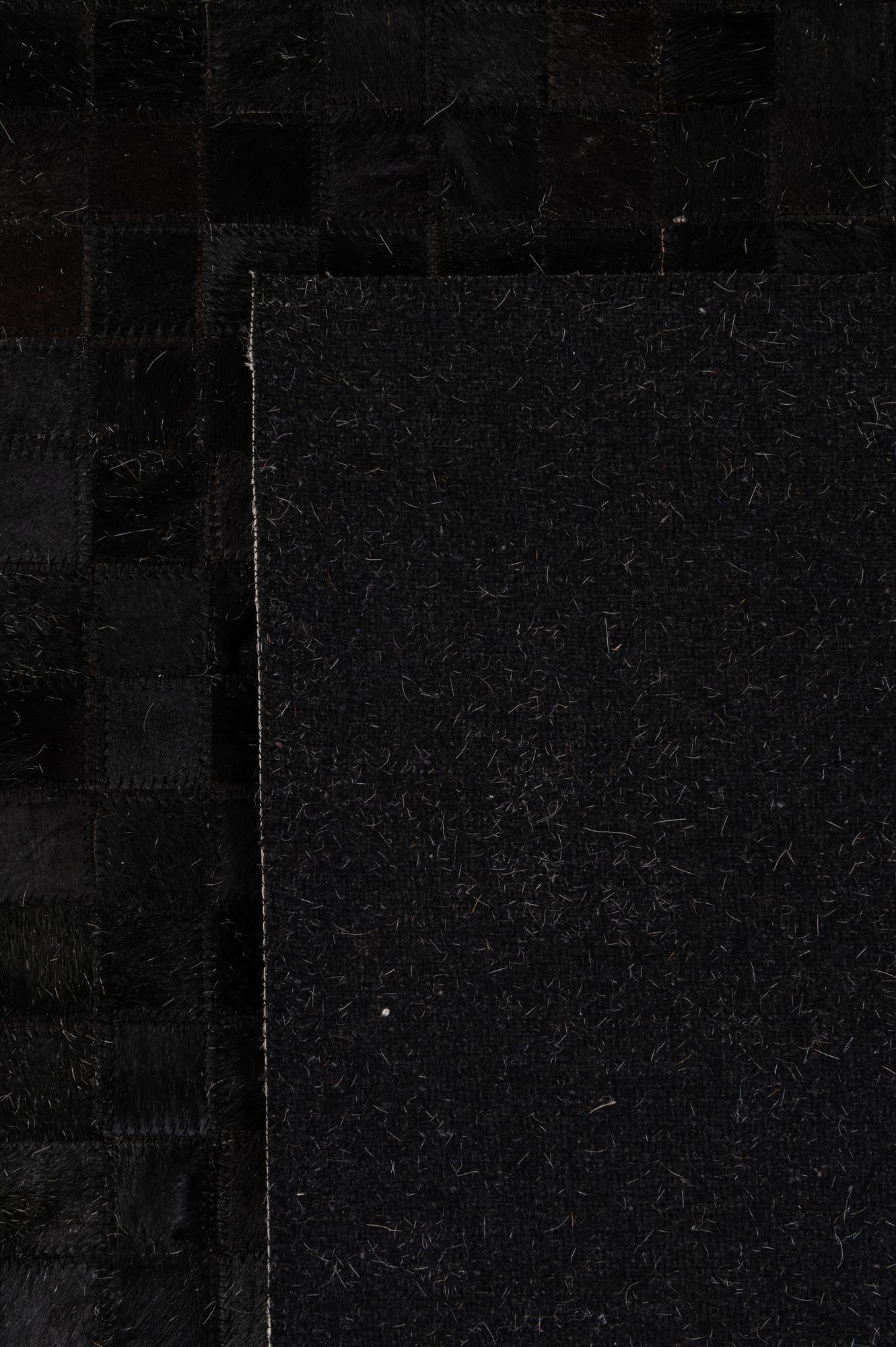 8' 1 x 9' 11 Cowhide - Patchwork Rug