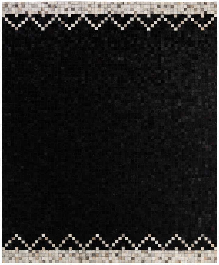 8' 1 x 9' 11 Cowhide - Patchwork Rug