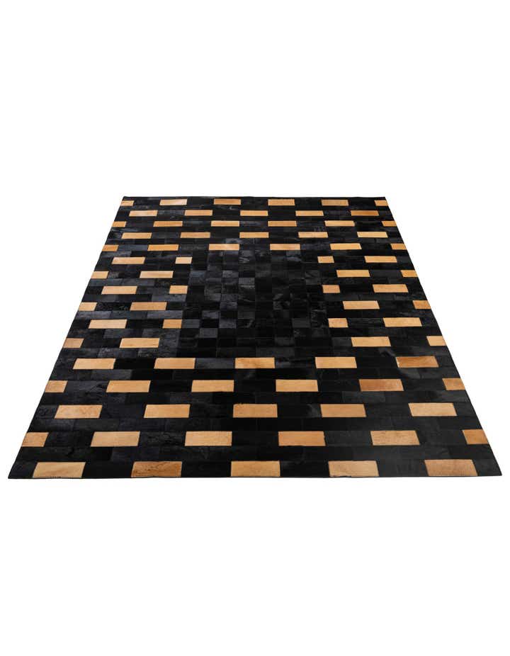 5' 1 x 7' 11 Cowhide - Patchwork Rug