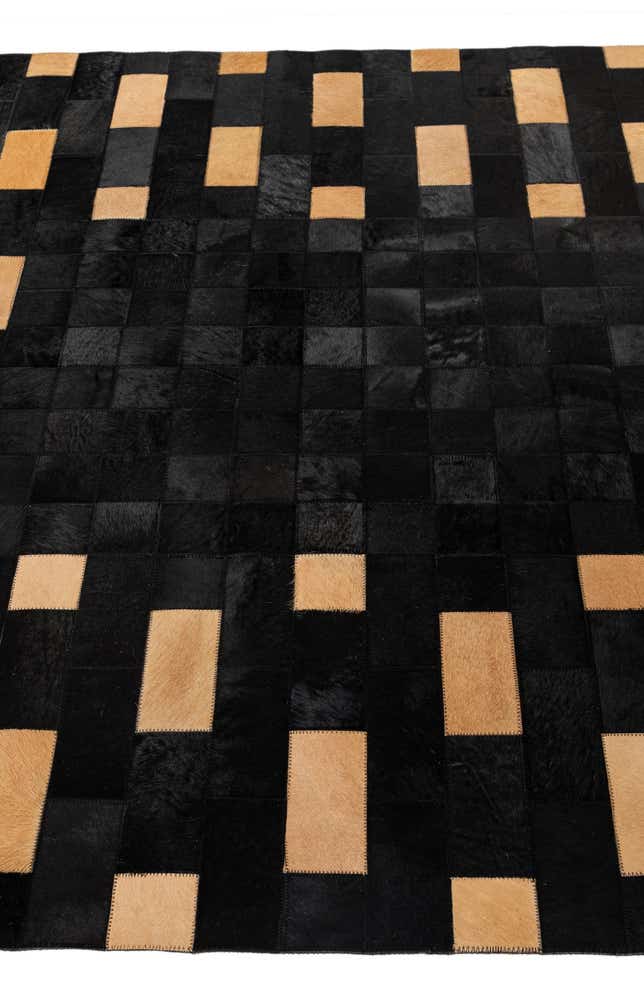 5' 1 x 7' 11 Cowhide - Patchwork Rug