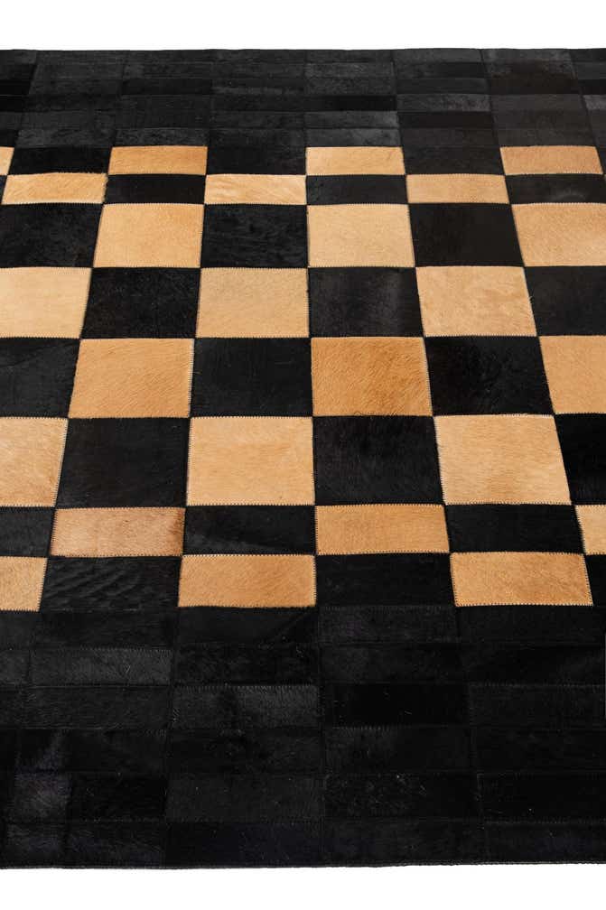 5' 1 x 8' 1 Cowhide - Patchwork Rug