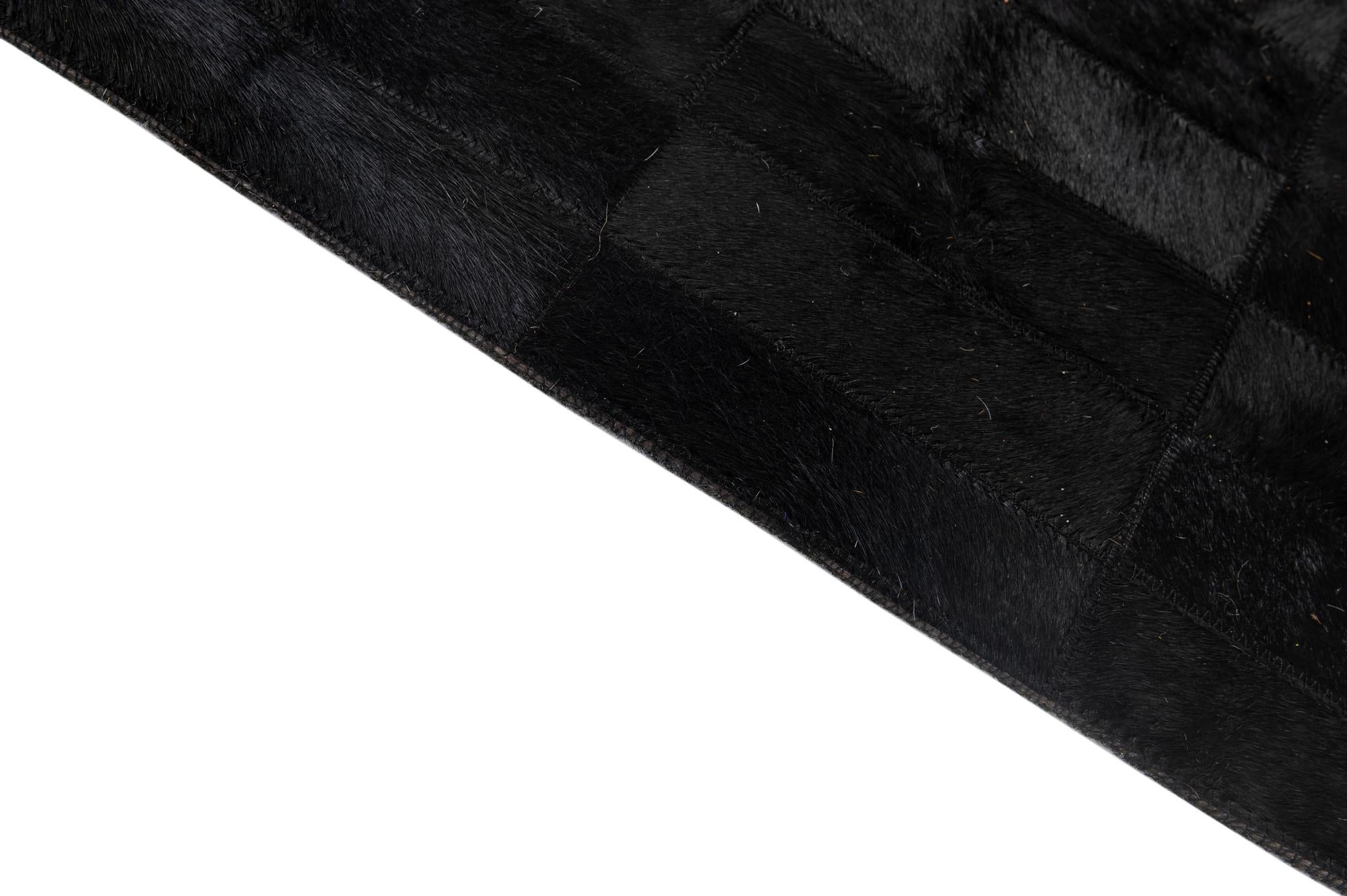 5' 1 x 8' 1 Cowhide - Patchwork Rug