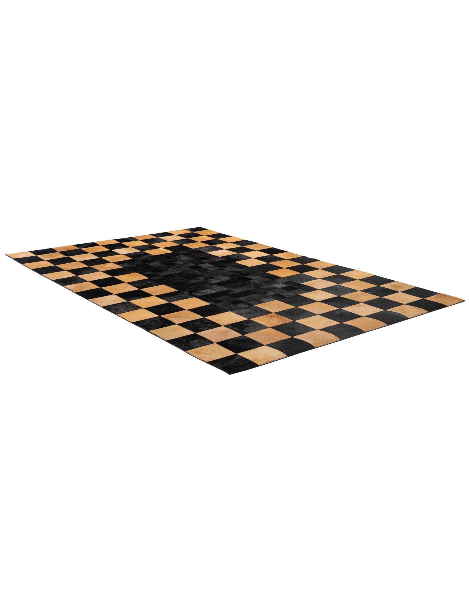5' 1 x 8' 1 Cowhide - Patchwork Rug