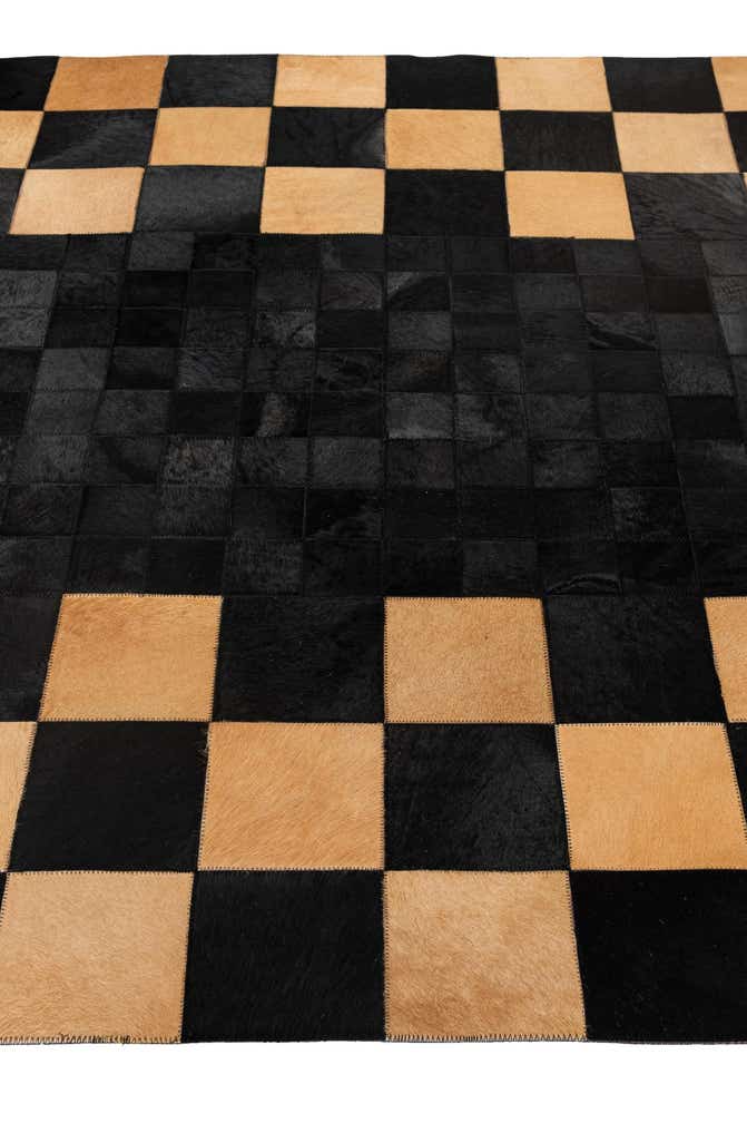 5' 1 x 8' 1 Cowhide - Patchwork Rug