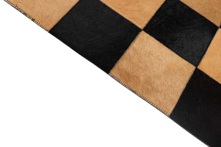5' 1 x 8' 1 Cowhide - Patchwork Rug