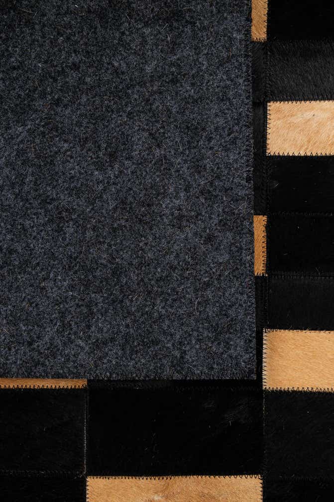 5' 1 x 8' Cowhide - Patchwork Rug