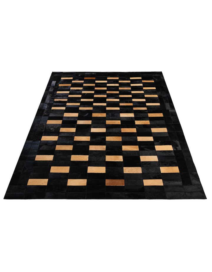 5' 1 x 7' 11 Cowhide - Patchwork Rug