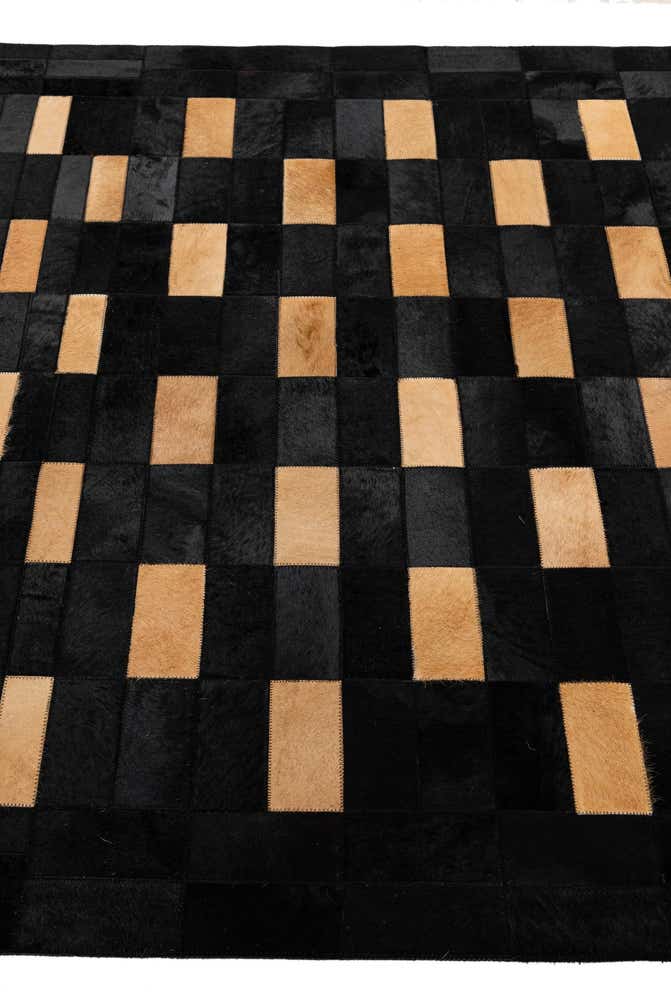 5' 1 x 7' 11 Cowhide - Patchwork Rug