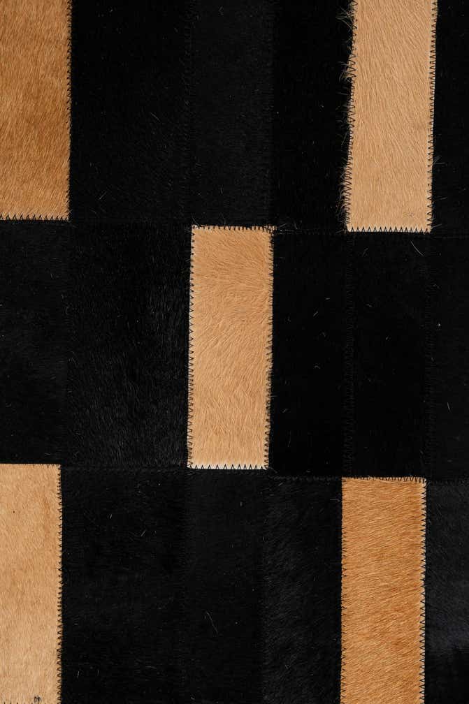 5' 1 x 7' 11 Cowhide - Patchwork Rug