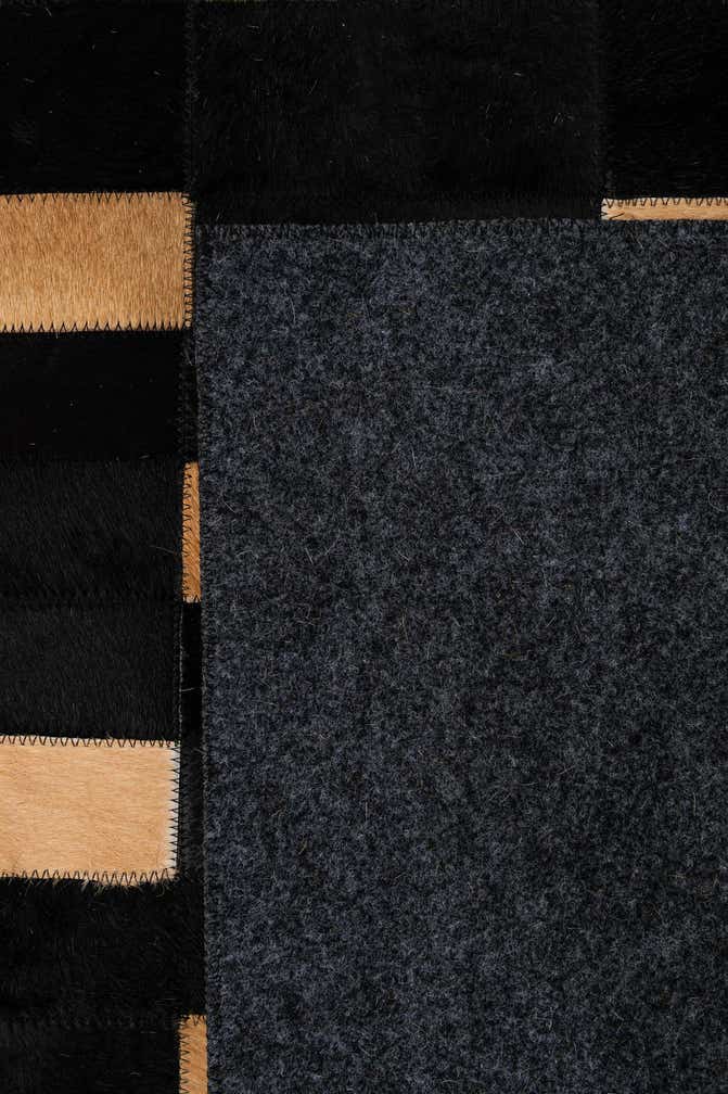 5' 1 x 7' 11 Cowhide - Patchwork Rug