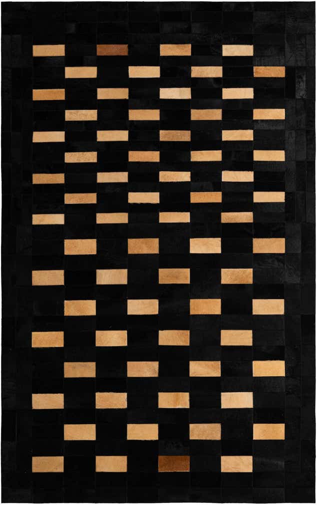 5' 1 x 7' 11 Cowhide - Patchwork Rug