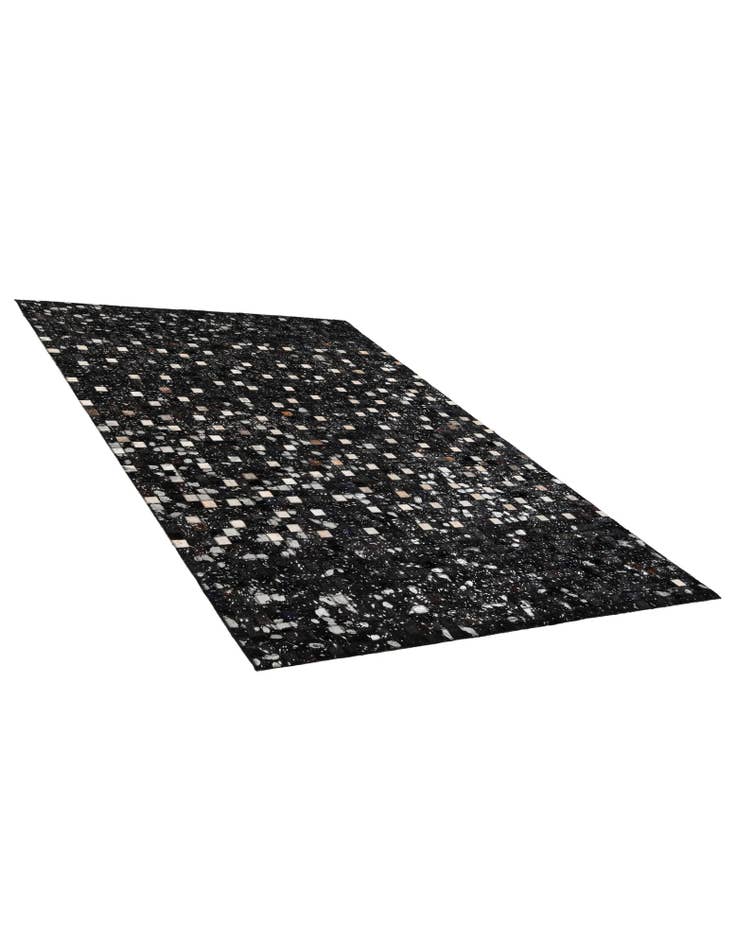 Detail image of 5' x 7' 11 Cowhide - Patchwork Rug