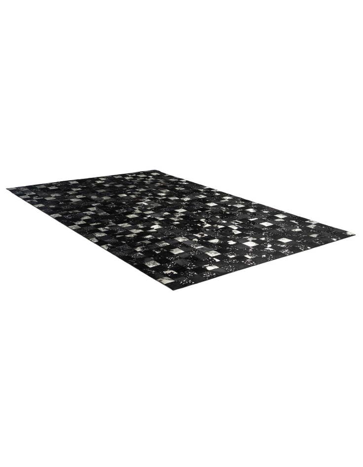 Detail image of 5' x 7' 11 Cowhide - Patchwork Rug