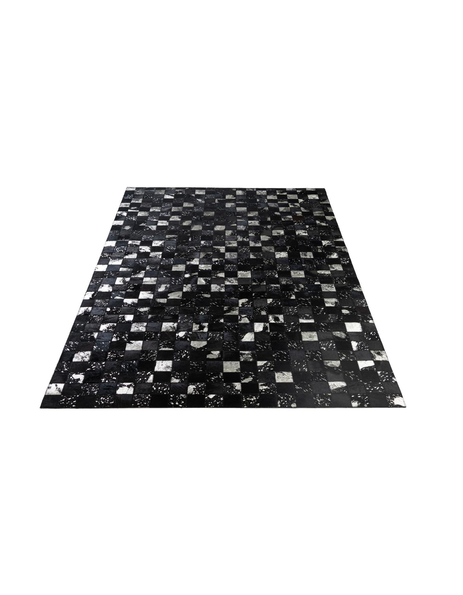 5' x 7' 11 Cowhide - Patchwork Rug