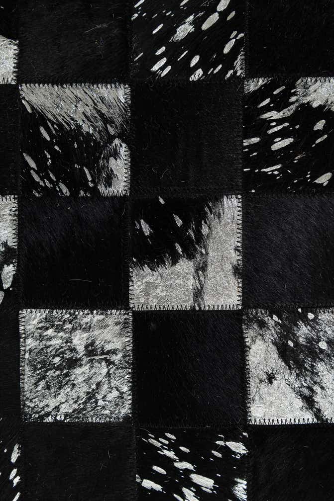 5' x 7' 11 Cowhide - Patchwork Rug