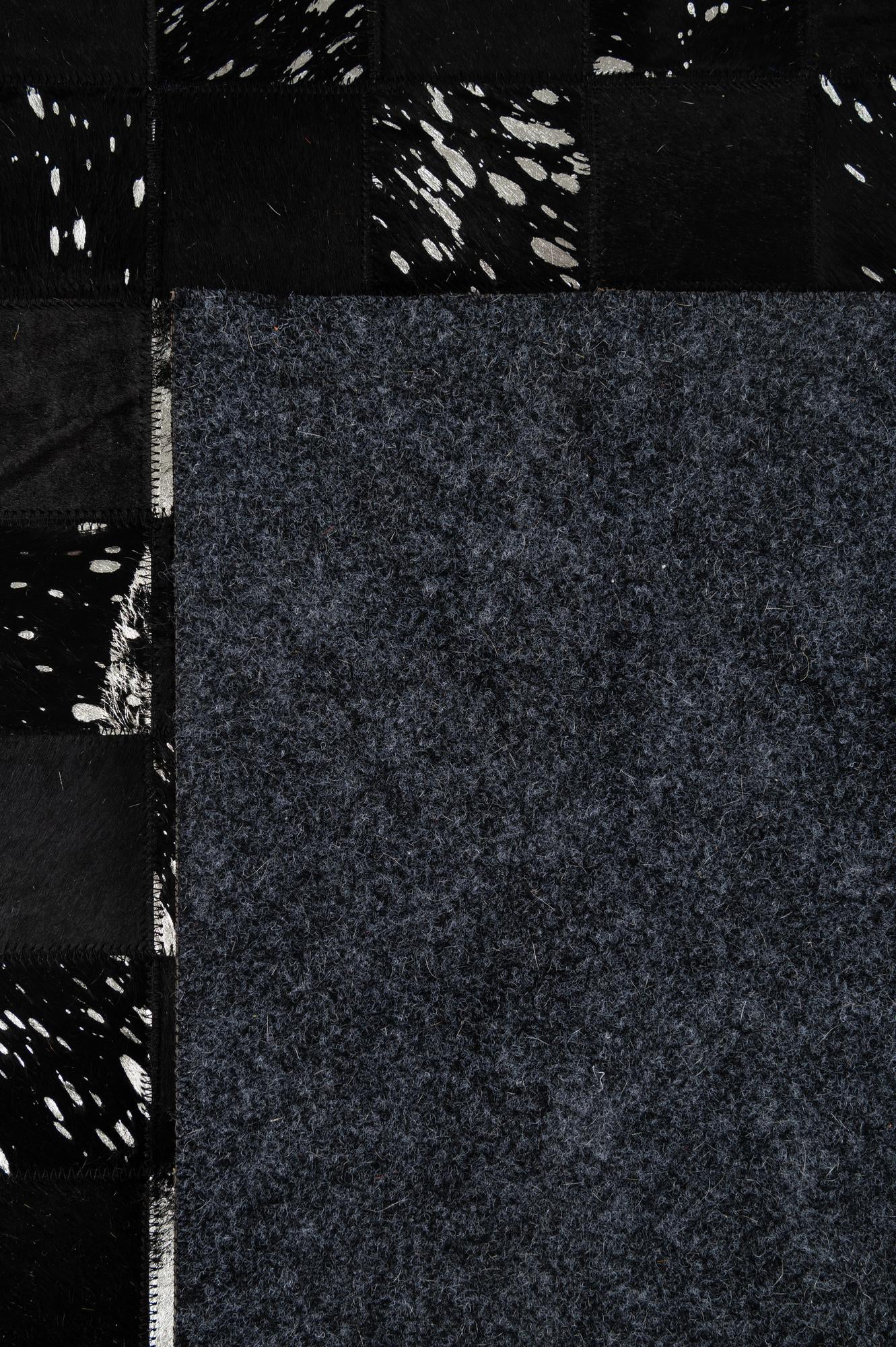 5' x 7' 11 Cowhide - Patchwork Rug
