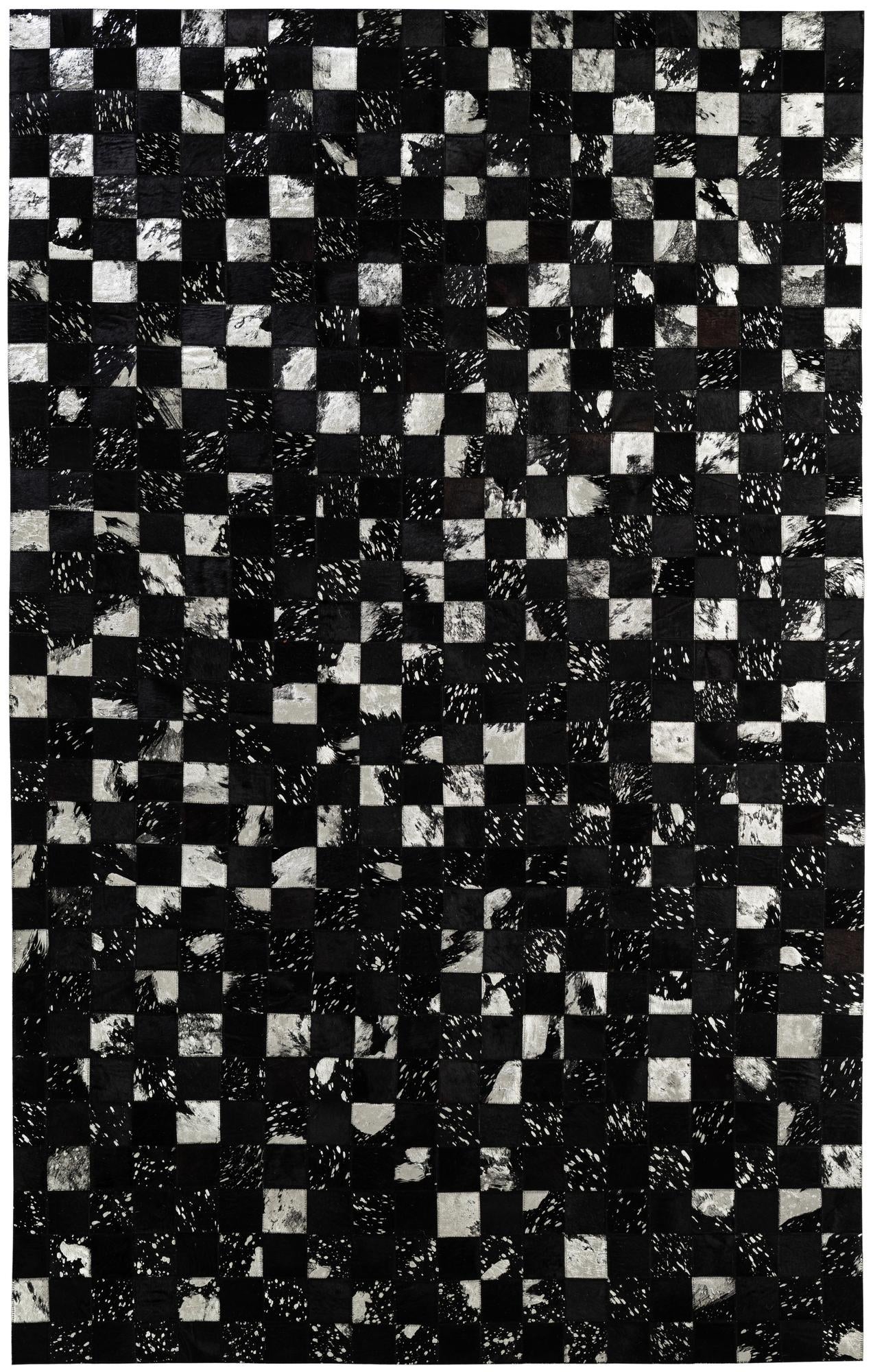 5' x 7' 11 Cowhide - Patchwork Rug