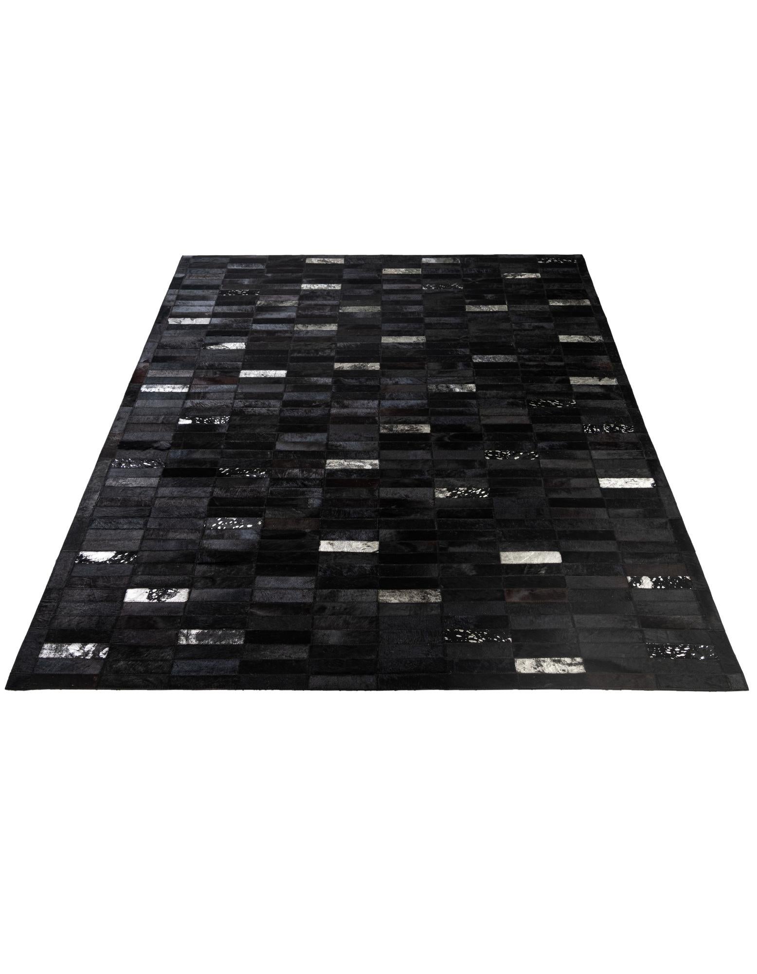 5' 3 x 8' 1 Cowhide - Patchwork Rug