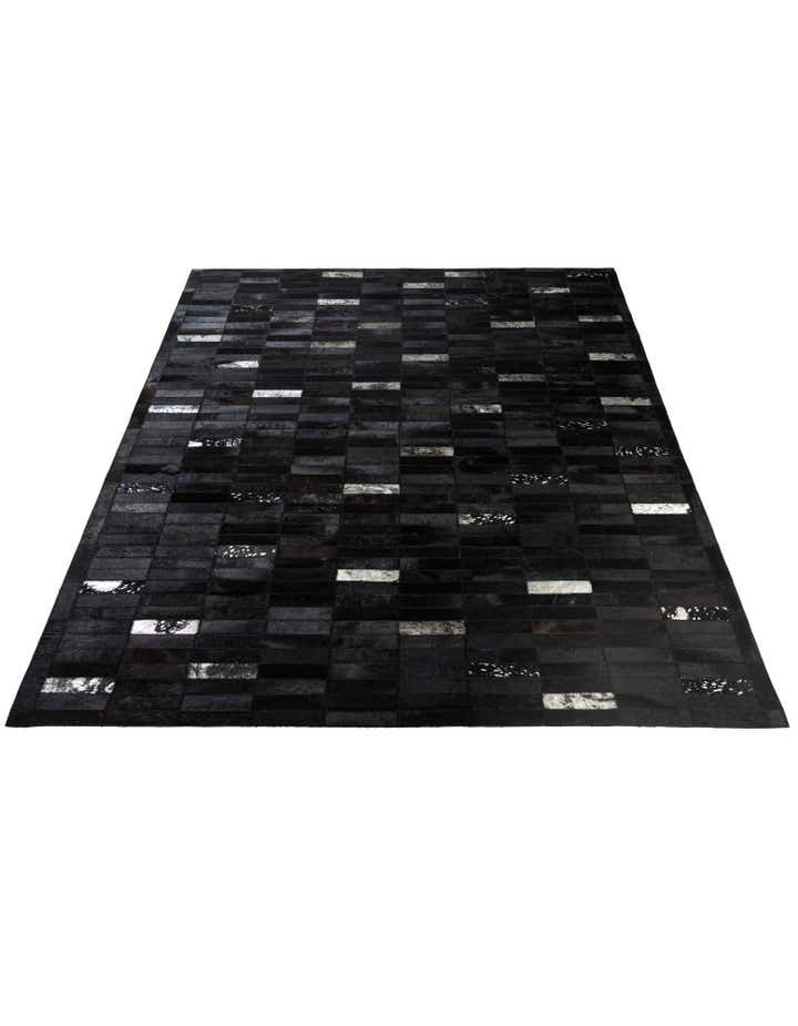 5' 3 x 8' 1 Cowhide - Patchwork Rug