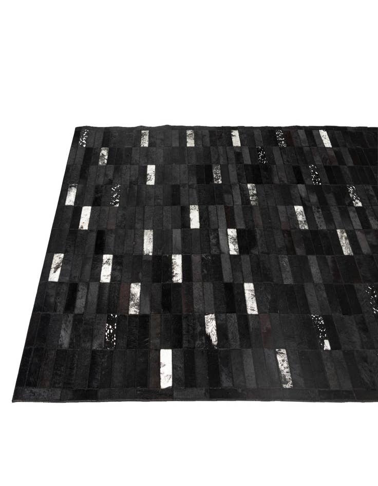 Detail image of 5' 3 x 8' 1 Cowhide - Patchwork Rug