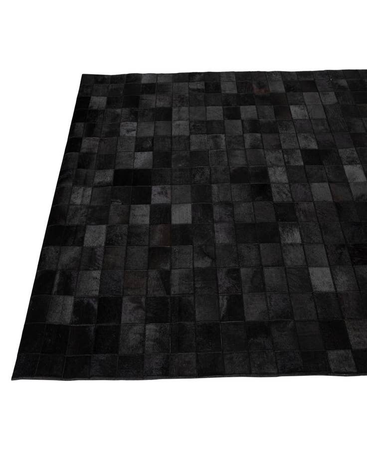 Detail image of 5' 3 x 8' 2 Cowhide - Patchwork Rug