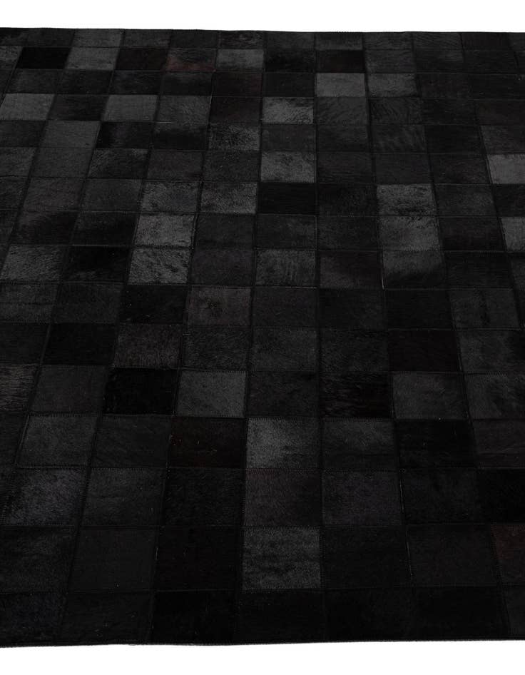 Detail image of 5' 3 x 8' 2 Cowhide - Patchwork Rug