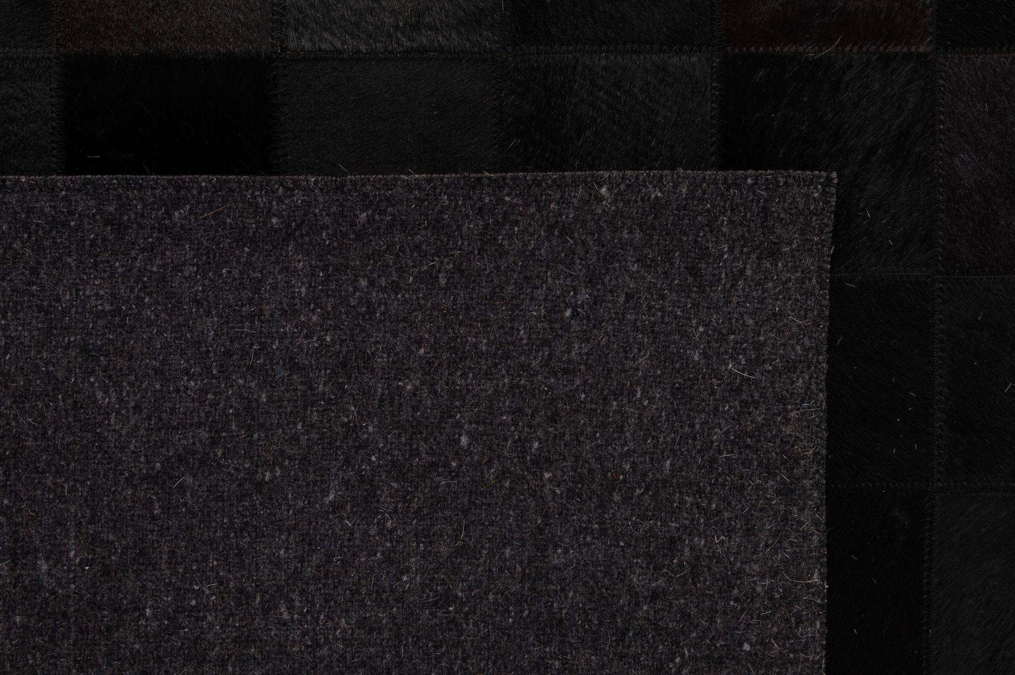 5' 2 x 8' Cowhide - Patchwork Rug