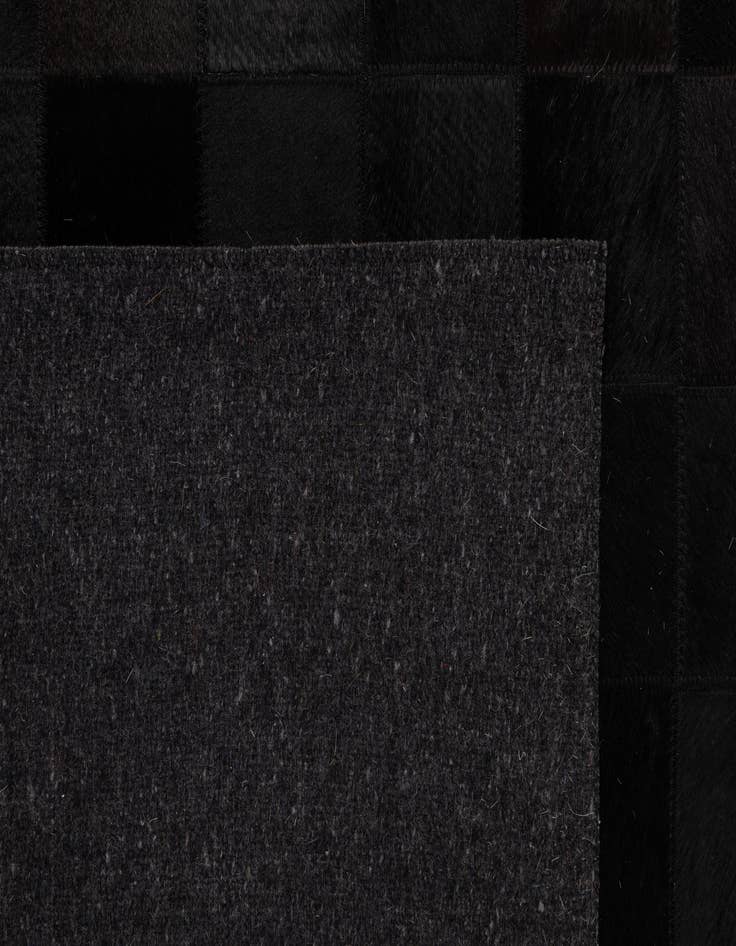 Detail image of 5' 2 x 8' Cowhide - Patchwork Rug