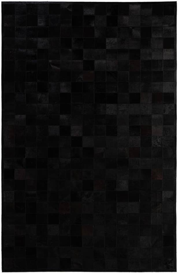 Detail image of 5' 2 x 8' Cowhide - Patchwork Rug