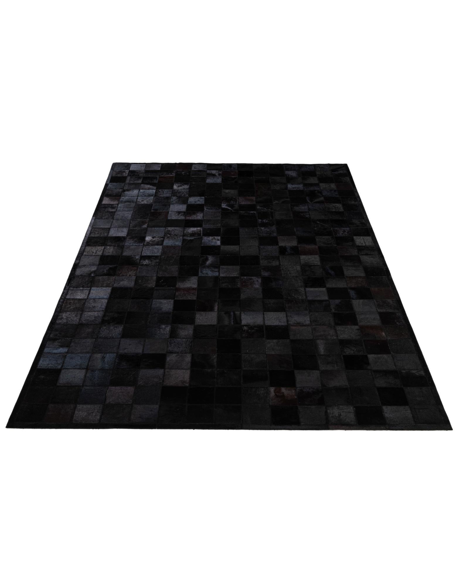 5' 2 x 8' 1 Cowhide - Patchwork Rug