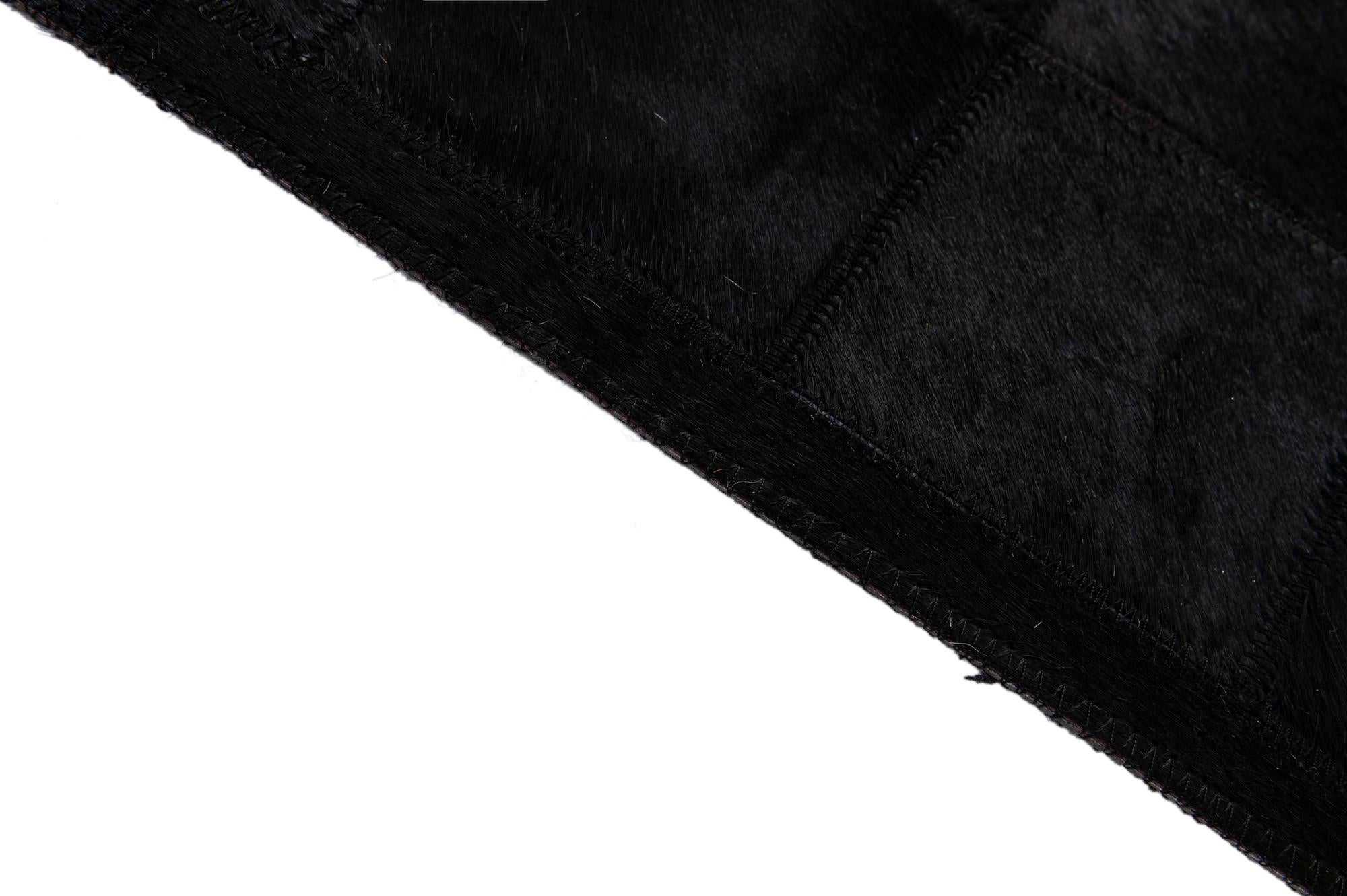 5' 2 x 8' 1 Cowhide - Patchwork Rug