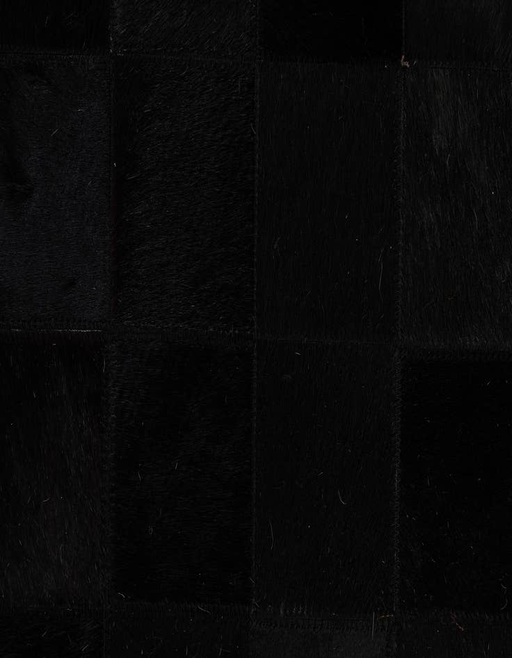 Detail image of 5' 2 x 8' 1 Cowhide - Patchwork Rug