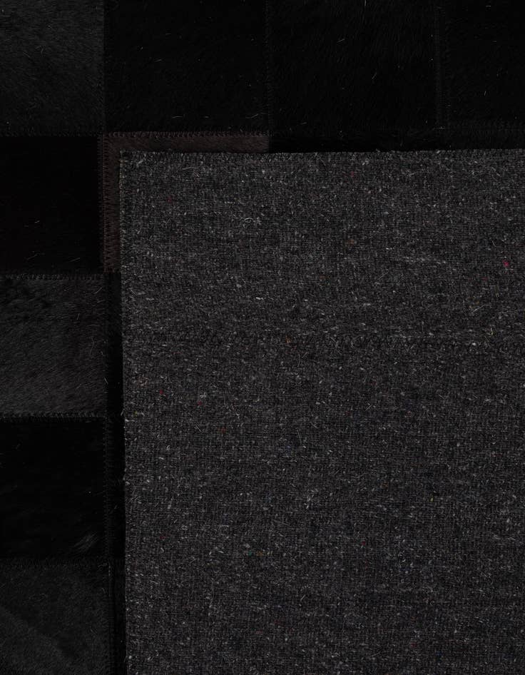 Detail image of 5' 2 x 8' 1 Cowhide - Patchwork Rug