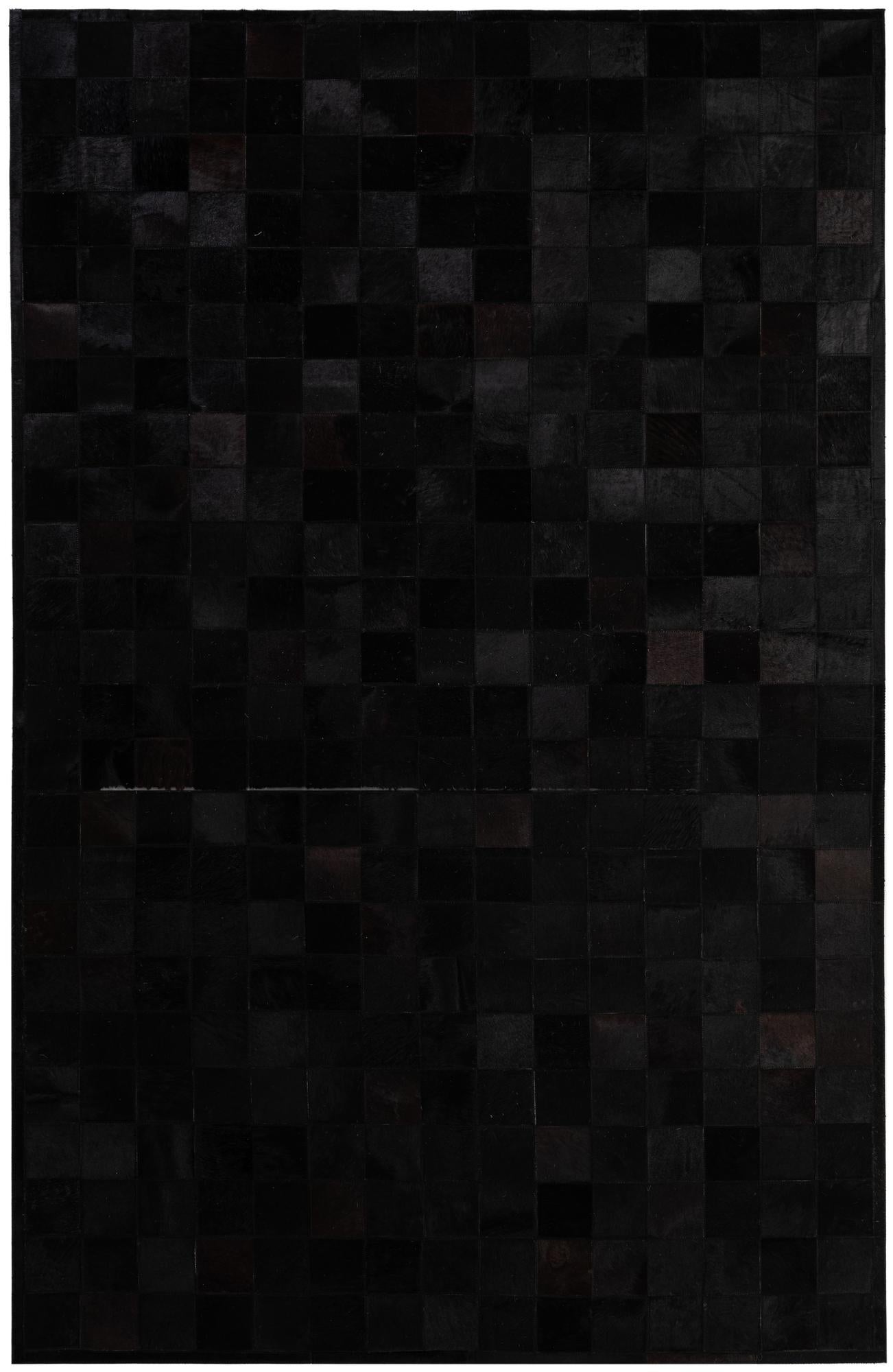 5' 2 x 8' 1 Cowhide - Patchwork Rug