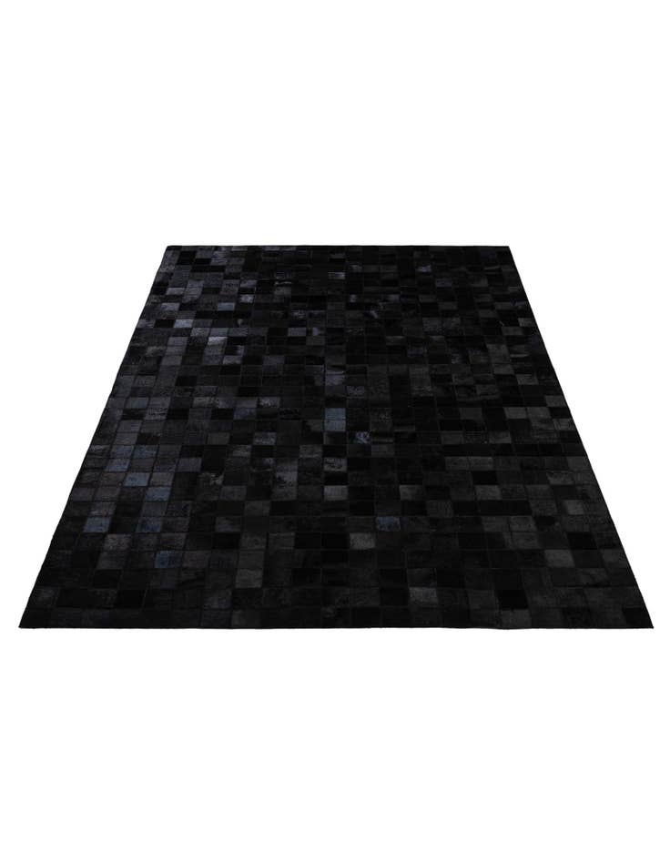 Detail image of 5' 3 x 8' 2 Cowhide - Patchwork Rug