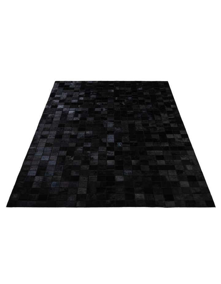 5' 3 x 8' 2 Cowhide - Patchwork Rug