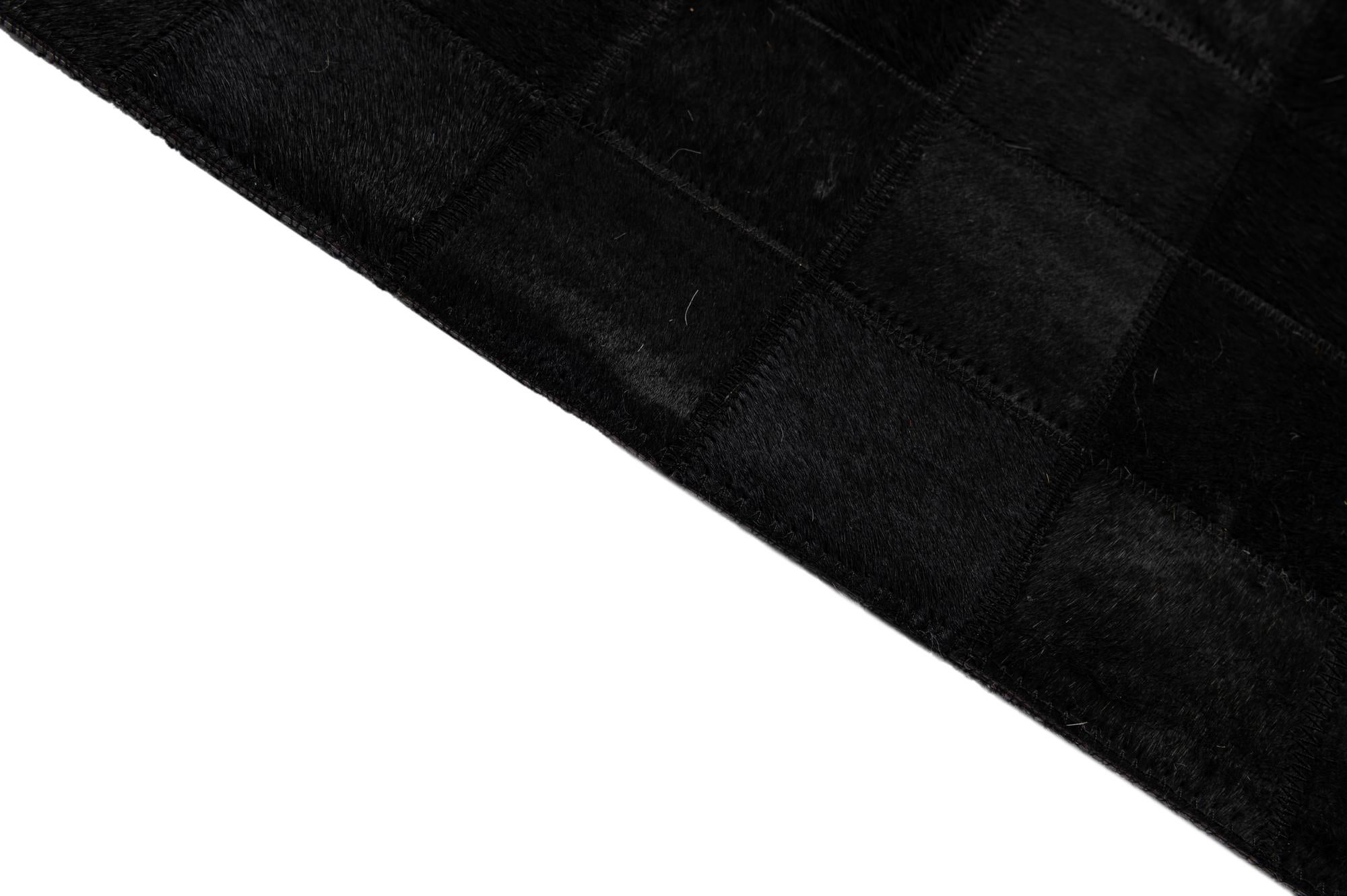 5' 3 x 8' 2 Cowhide - Patchwork Rug
