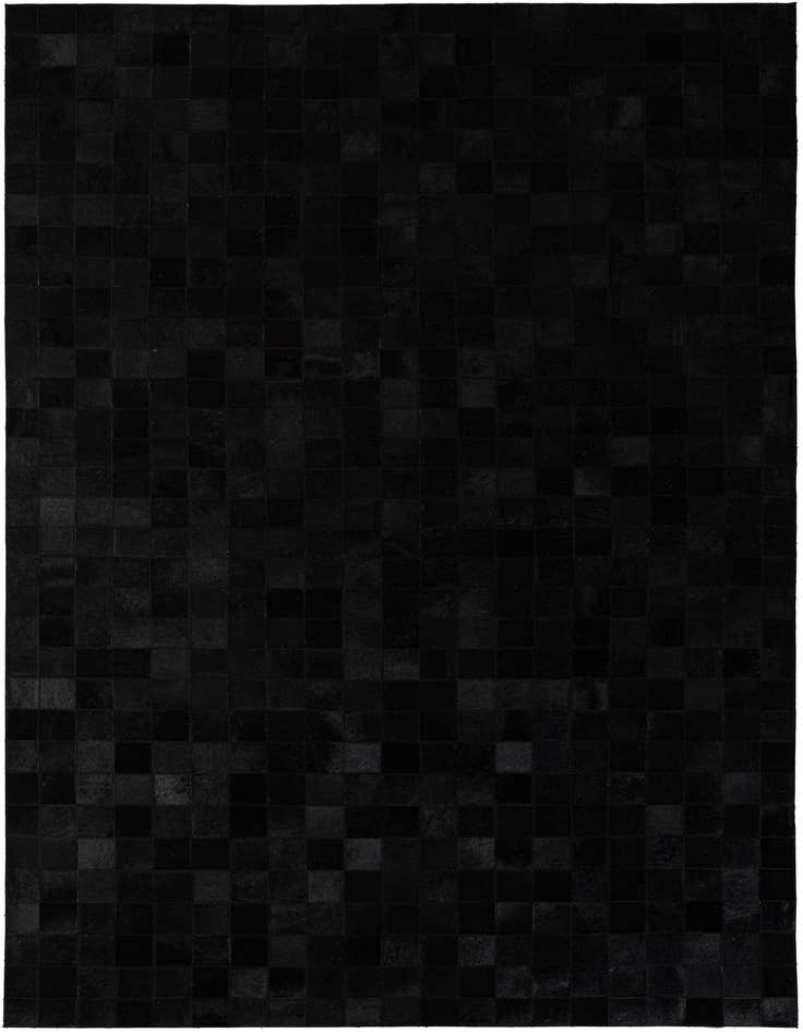 Detail image of 5' 3 x 8' 2 Cowhide - Patchwork Rug