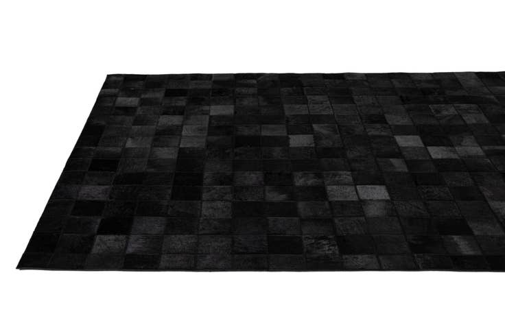 Detail image of 5' 3 x 8' 1 Cowhide - Patchwork Rug