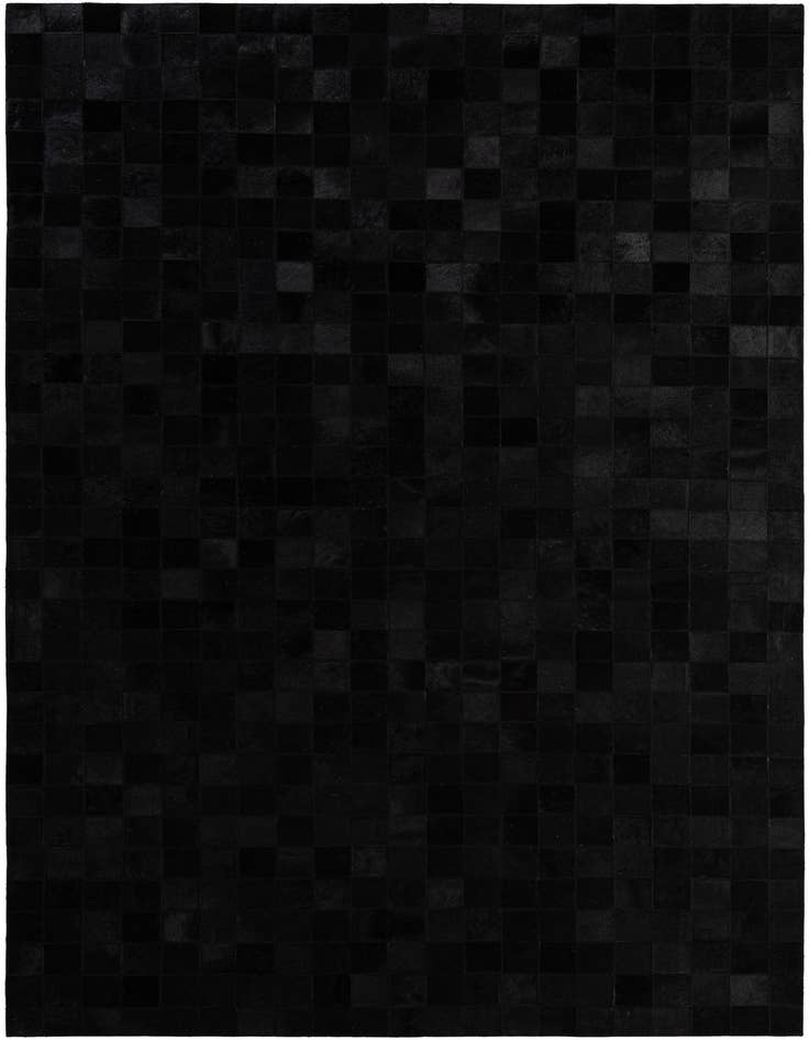 Detail image of 5' 3 x 8' 1 Cowhide - Patchwork Rug