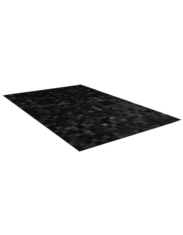 Detail image of 5' 3 x 8' 2 Cowhide - Patchwork Rug