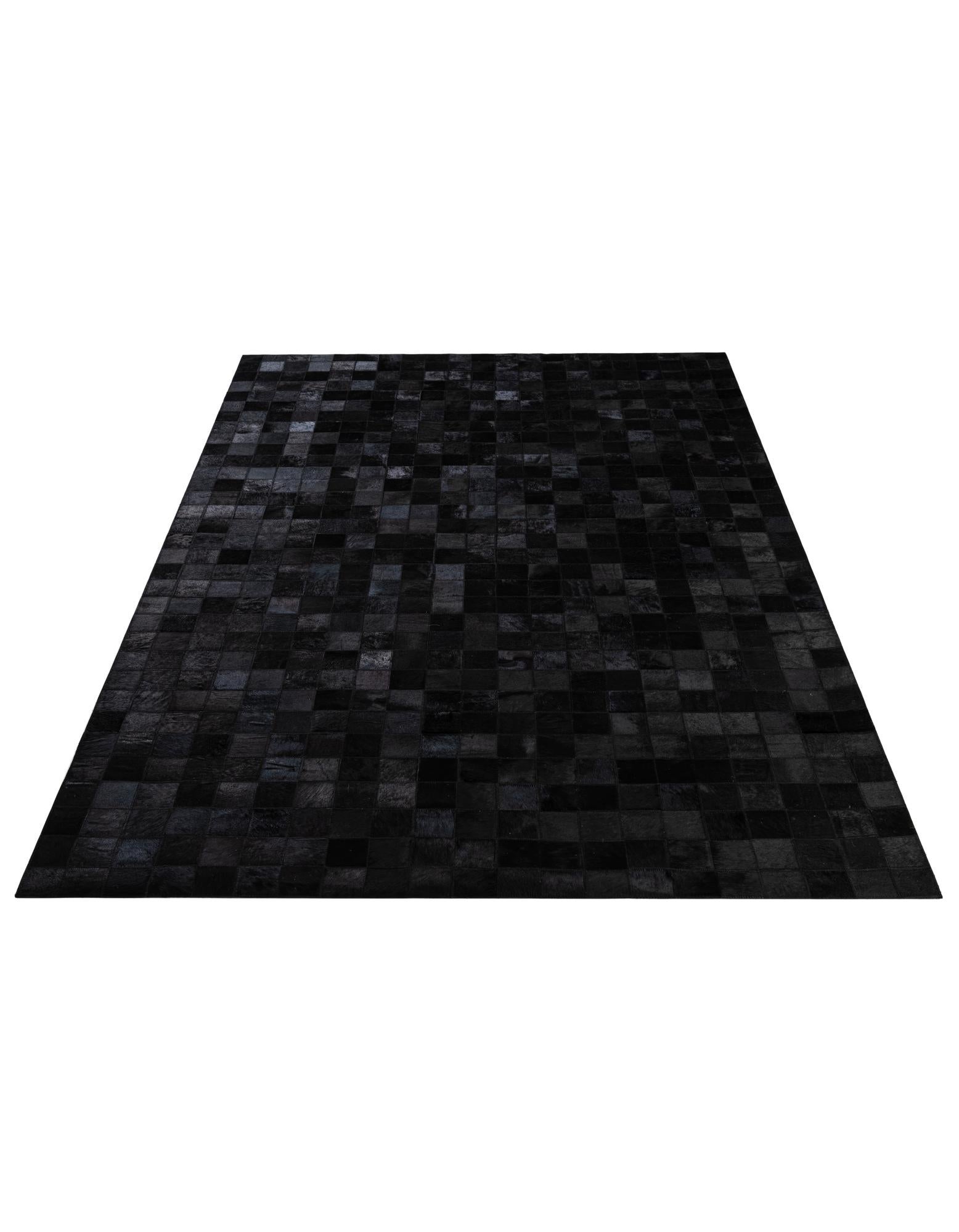 5' 3 x 8' 2 Cowhide - Patchwork Rug