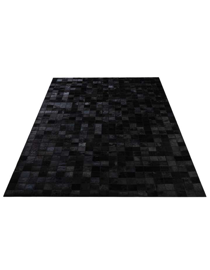 5' 3 x 8' 2 Cowhide - Patchwork Rug